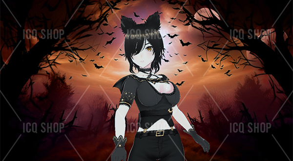 Bat Anime Girl Vtuber - Image 2