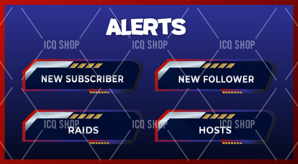 Dual Shock Alerts: Red And Blue Edition