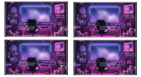 Cozy Animated Transition Screen