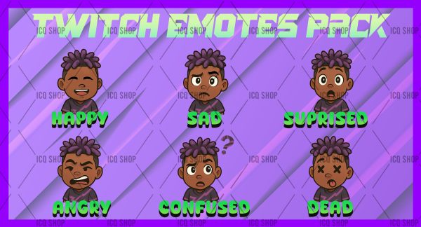 Fide-Fortnite-Chibbi Emotes pack of 6