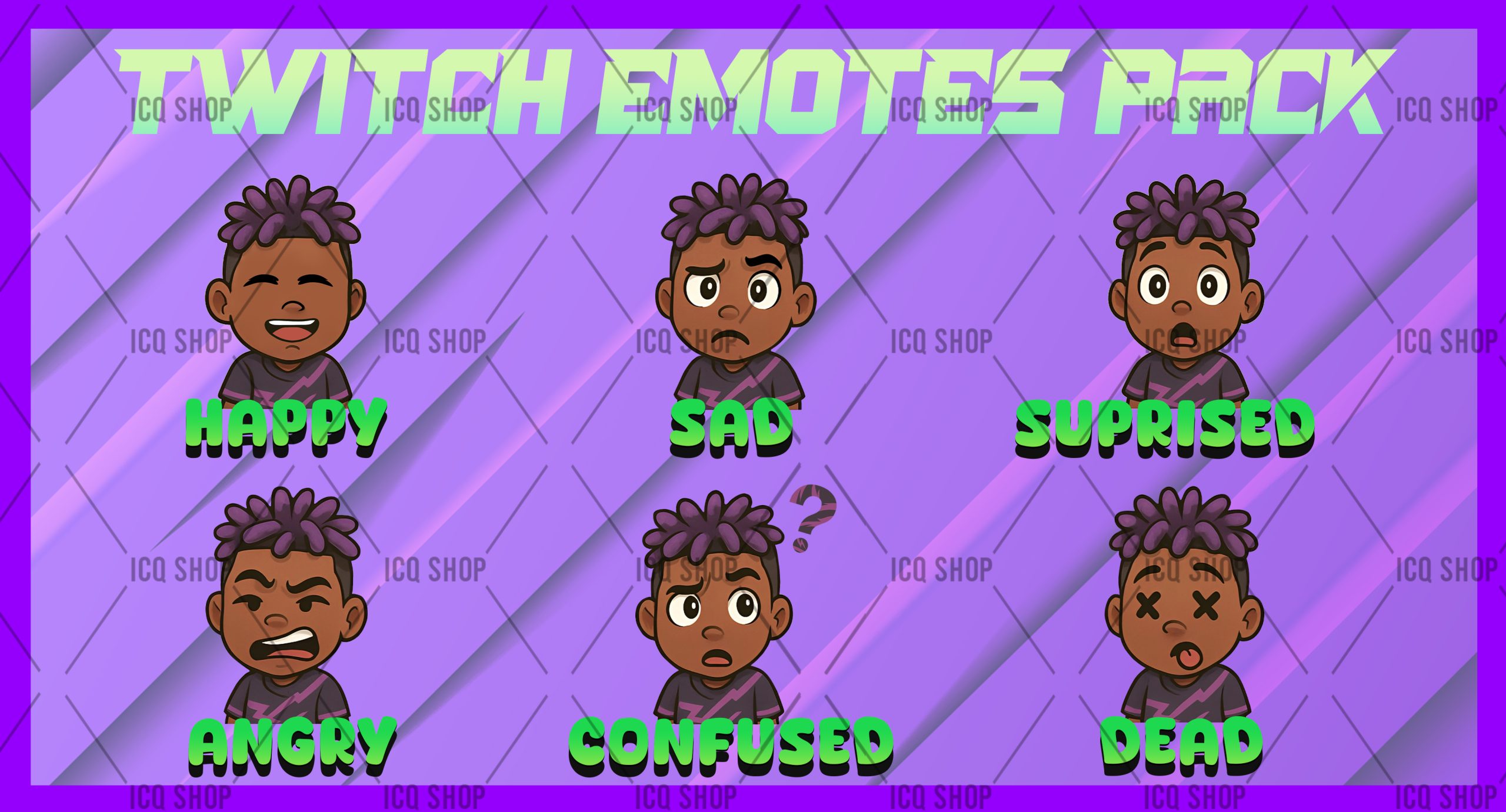 Fide-Fortnite-Chibbi Emotes pack of 6