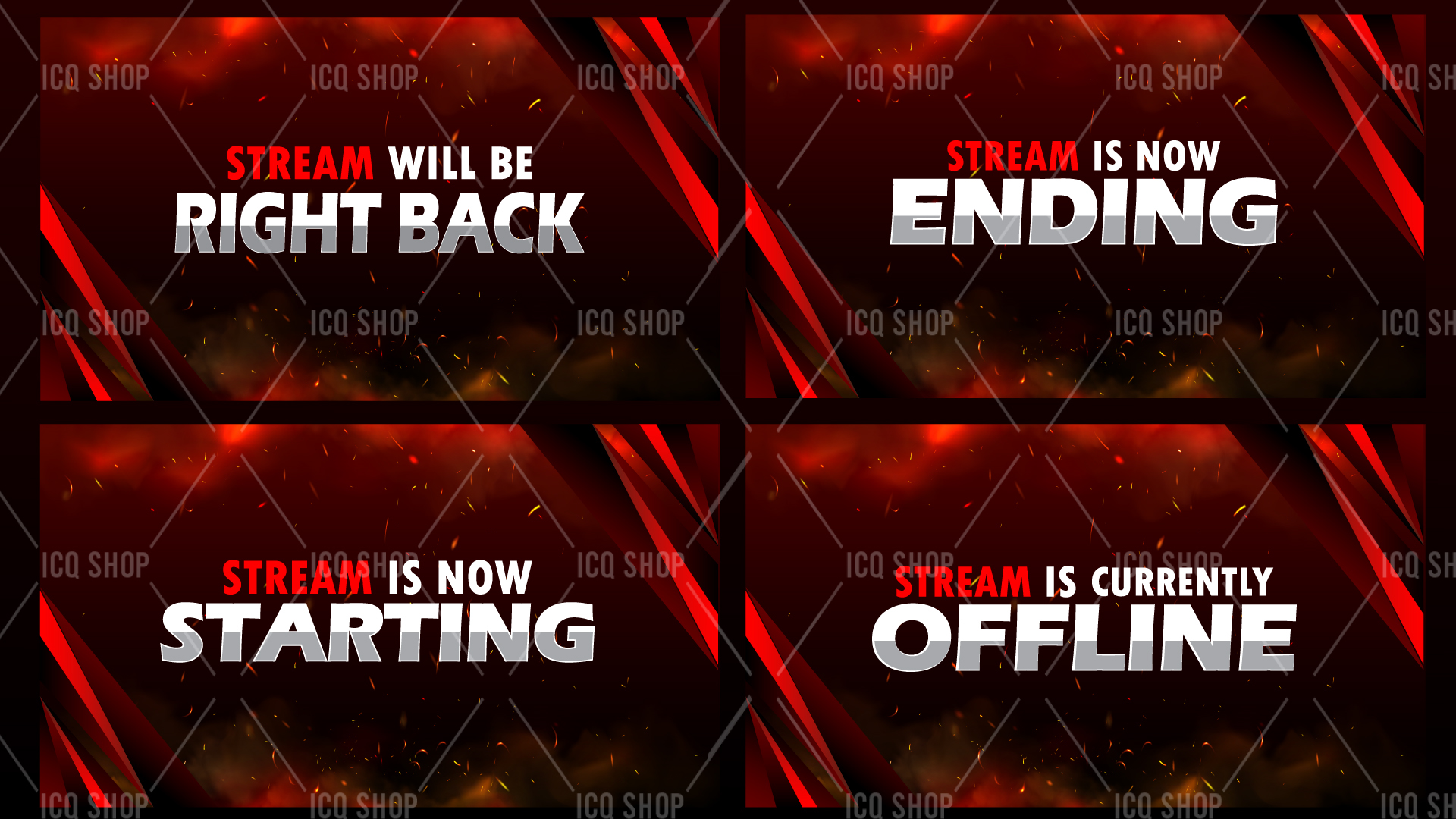 Inferno Stream Transition Screen