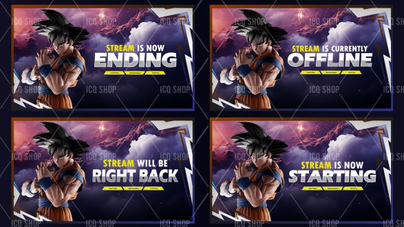 Saiyan Power Transition Screen