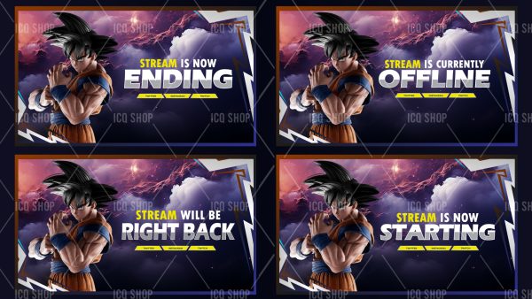 Saiyan Power Transition Screen