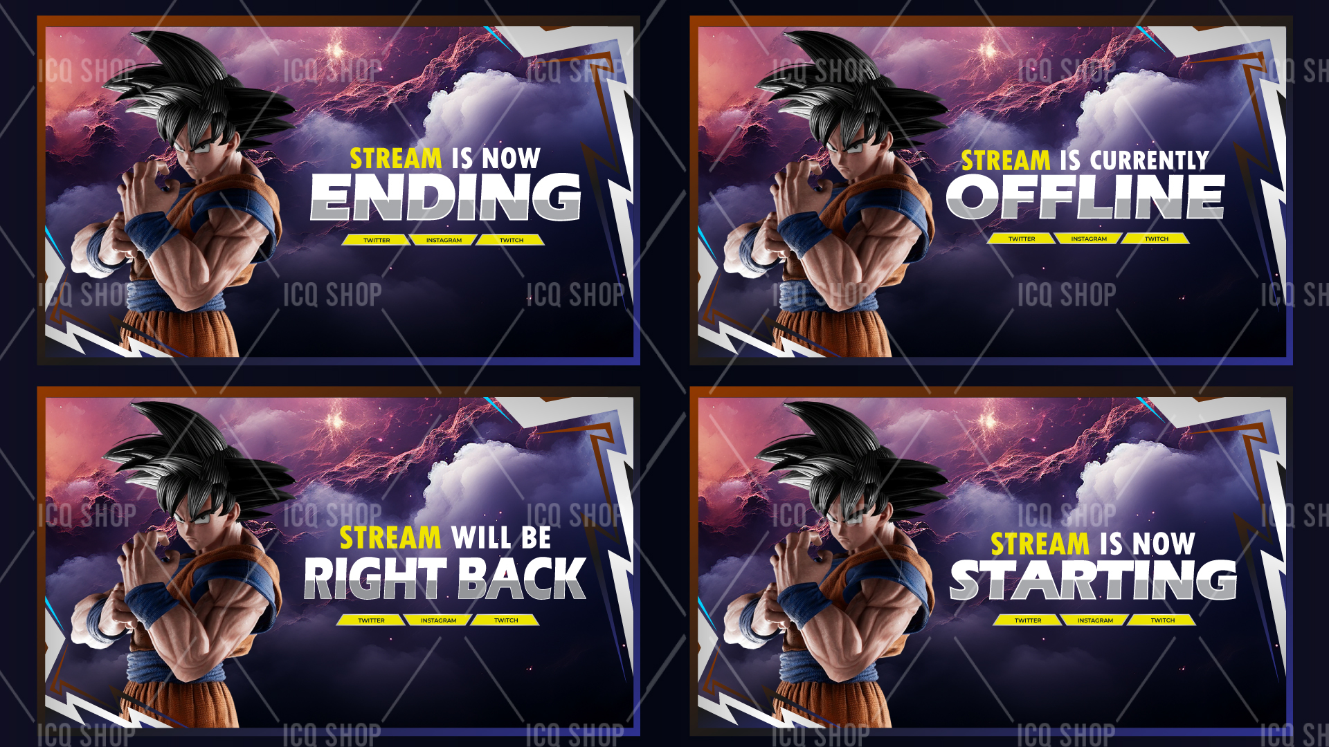 Saiyan Power Transition Screen