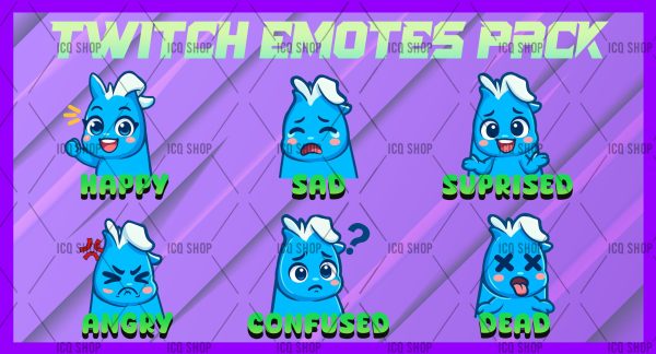 Polar Peelay-Fortnite-Emotes Pack of 6