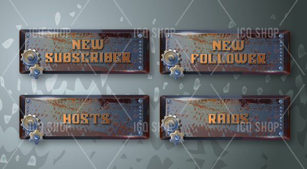 Industrial Steam punk Alert Pack