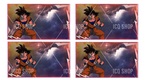 Saiyan Power Animated Transition Screen