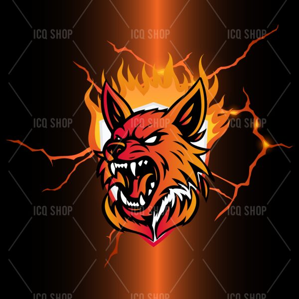 Inferno Kitsune (Mascot logo)