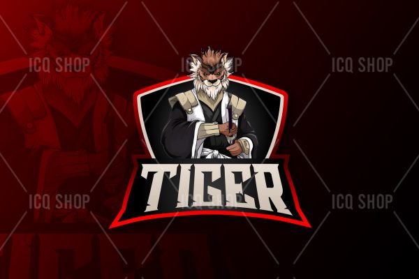 Tiger Samurai Streamer Logo