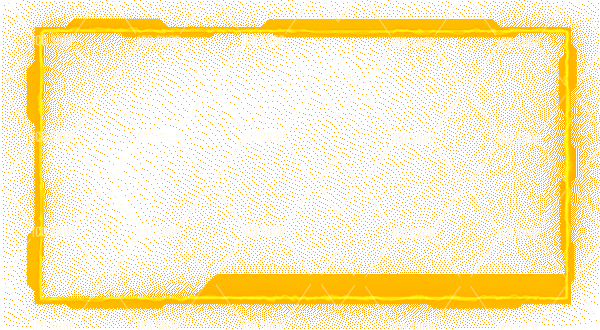 Cyber Yellow Animated Webcam Overlay
