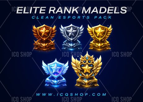 Elite Rank Medals Static