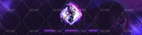 Kai’Sa Banner – Void Hunter Aesthetic