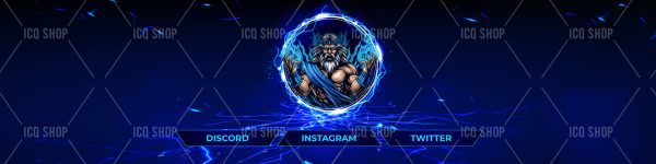 Zeus Inspired Gaming Banner – Thunder God Power